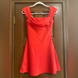 Cotton Candy Scarlet Mini Dress